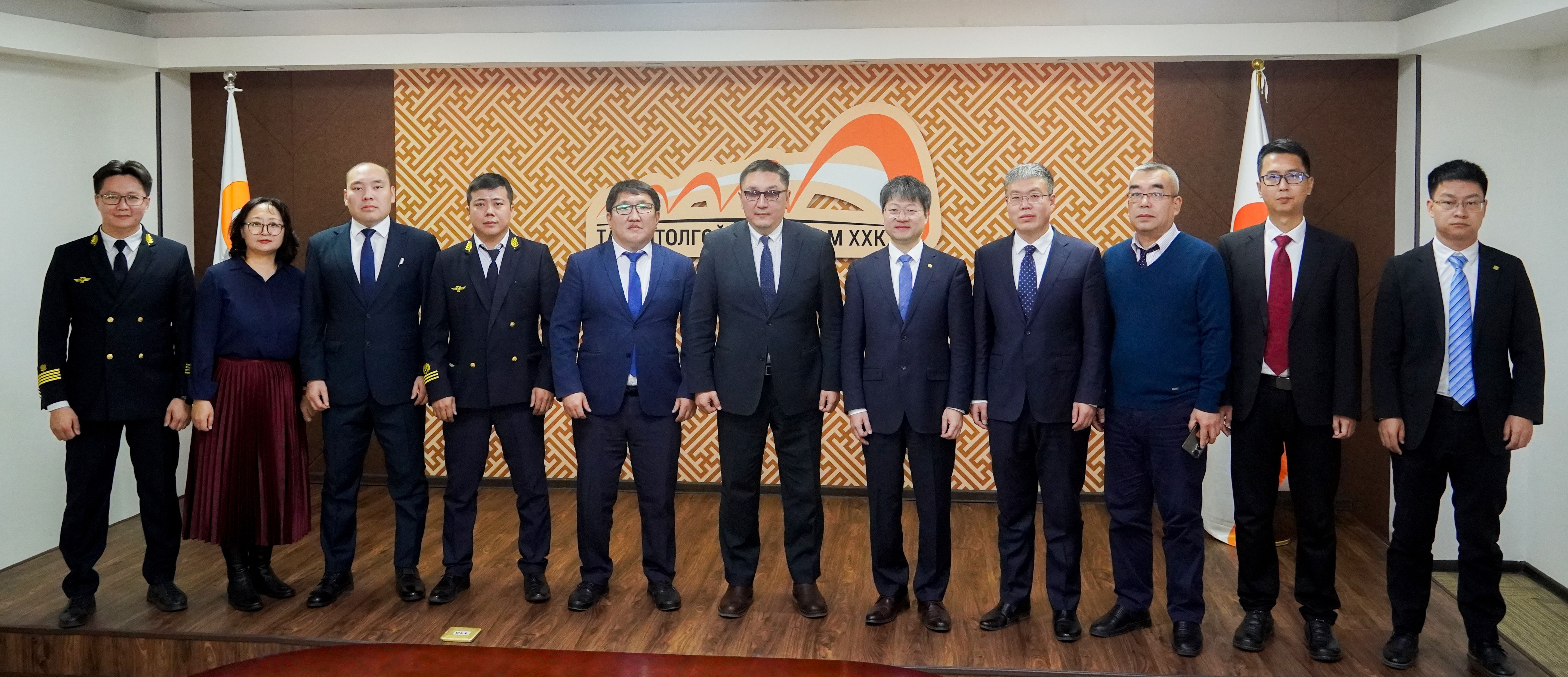 “ТАВАНТОЛГОЙ ТӨМӨР ЗАМ” ХХК БНХАУ-ЫН ТӨМӨР ЗАМЫН ТЭРГҮҮЛЭГЧ КОМПАНИТАЙ ХАМТРАН АЖИЛЛАХААР ТОХИРОЛЦОВ