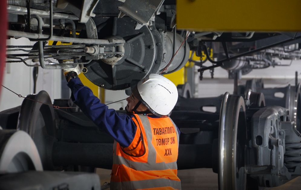 “ТАВАНТОЛГОЙ ТӨМӨР ЗАМ” ХХК-ИЙН ВАГОН ДЕПО АНХНЫ ЗАХИАЛГАТ АЖЛАА ГҮЙЦЭТГЭЛЭЭ
