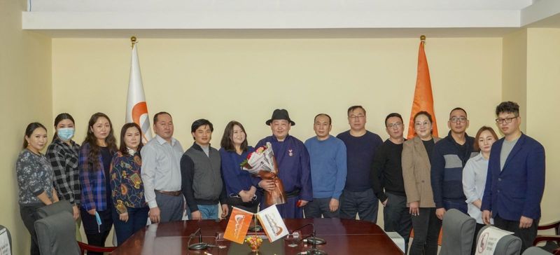 АЖ АХУЙ, ХАНГАМЖИЙН ХЭЛТСИЙН ДАРГА Э.БУЛГАНБАЯР ХӨДӨЛМӨРИЙН ХҮНДЭТ МЕДАЛЬ ХҮРТЛЭЭ
