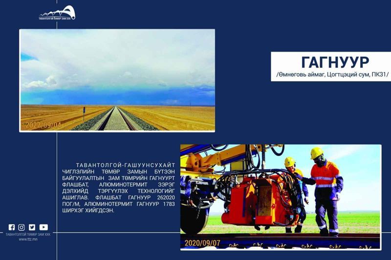 ЗАМ ТӨМРИЙН ГАГНУУР